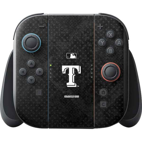 MLB Texas Rangers Jays Dark Wash Nintendo Switch 2 (2025) with Joy-Con Skin