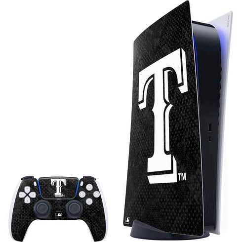 MLB Texas Rangers Jays Dark Wash PlayStation PS5 Skins