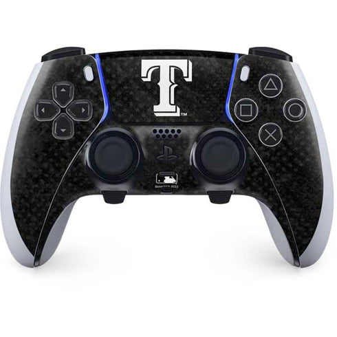 MLB Texas Rangers Jays Dark Wash PS5 DualSense Edge Pro Controller Skin