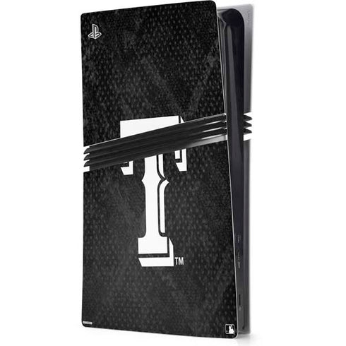 MLB Texas Rangers Jays Dark Wash PS5 Pro Console Skin