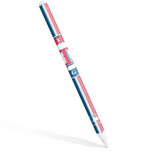 MLB Texas Rangers Split Apple Pencil (2nd Gen 2019) Skin
