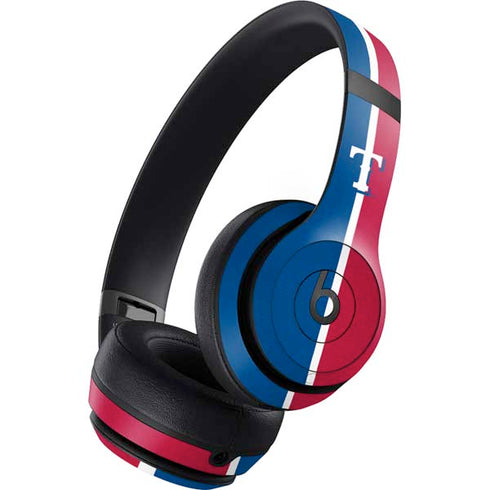 MLB Texas Rangers Split Beats Studio Pro Wireless Headphones Skin