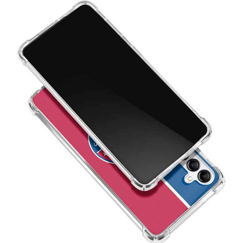 MLB Texas Rangers Split Gabb Phone 4 Clear Case