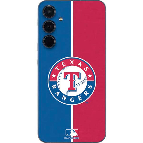 MLB Texas Rangers Split Galaxy A35 5G Skin