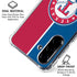 MLB Texas Rangers Split Galaxy A36 5G Clear Case