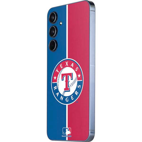 MLB Texas Rangers Split Galaxy A55 5G Skin