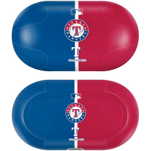 MLB Texas Rangers Split Galaxy Buds Plus Skin
