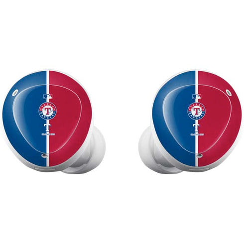 MLB Texas Rangers Split Galaxy Buds Plus Skin