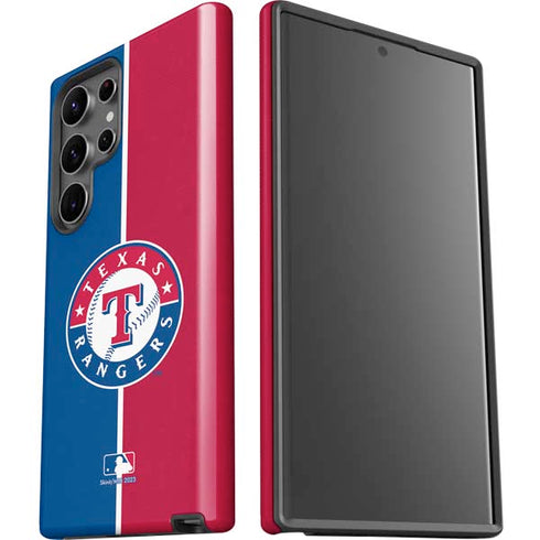 MLB Texas Rangers Split Galaxy S23 Ultra Pro Case