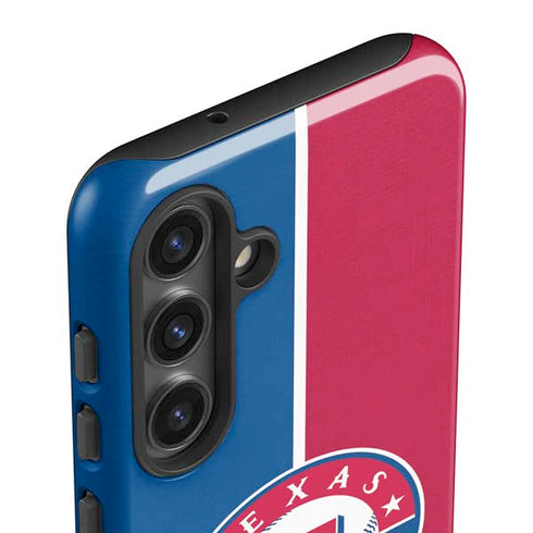 MLB Texas Rangers Split Galaxy S25 Impact Case