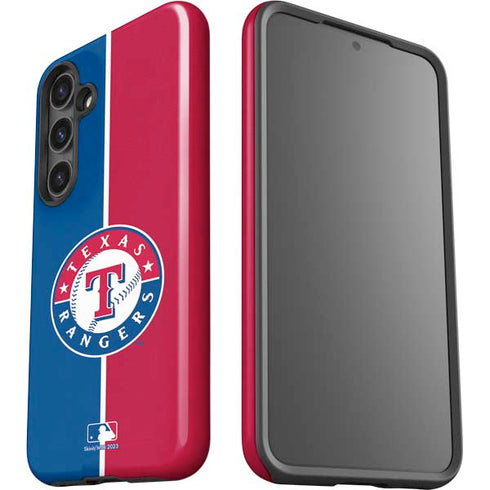 MLB Texas Rangers Split Galaxy S25 Impact Case