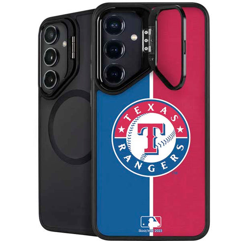 MLB Texas Rangers Split Galaxy S25 Kickstand Case