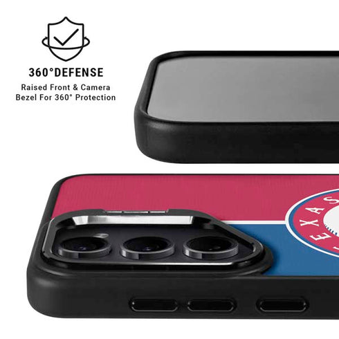 MLB Texas Rangers Split Galaxy S25 Kickstand Case