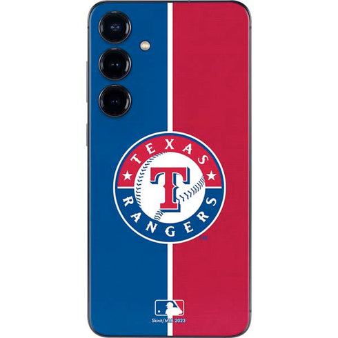 MLB Texas Rangers Split Galaxy S24 Skin