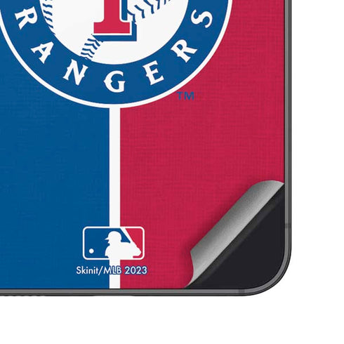 MLB Texas Rangers Split Galaxy S24 Skin