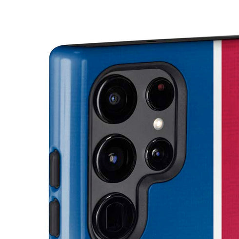 MLB Texas Rangers Split Galaxy S25 Ultra Impact Case