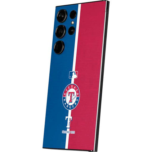 MLB Texas Rangers Split Galaxy S25 Ultra Skin