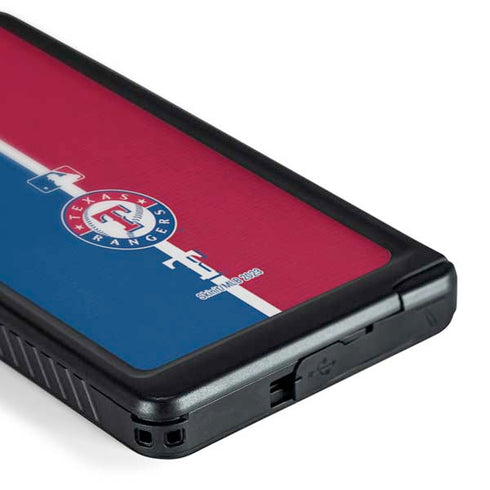 MLB Texas Rangers Split Galaxy S24 Ultra Waterproof Case
