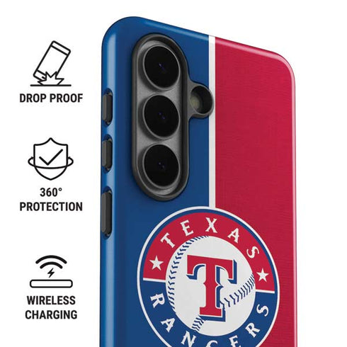 MLB Texas Rangers Split Galaxy S26 Impact Case