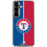 MLB Texas Rangers Split Galaxy S26 Plus Clear Case