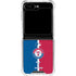 MLB Texas Rangers Split Galaxy Z Flip6 Clear Case
