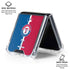MLB Texas Rangers Split Galaxy Z Flip7 Clear Case