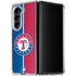 MLB Texas Rangers Split Galaxy Z Fold5 5G Clear Case
