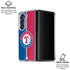 MLB Texas Rangers Split Galaxy Z Fold6 Clear Case