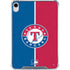 MLB Texas Rangers Split iPad 11th Gen (2025) Clear Case