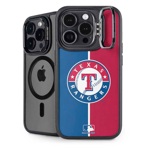MLB Texas Rangers Split iPhone 13 Pro Max Kickstand Case