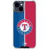 MLB Texas Rangers Split iPhone 15 Clear Case