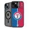 MLB Texas Rangers Split iPhone 15 Plus Kickstand Case