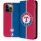 MLB Texas Rangers Split iPhone 15 Pro Max Folio Case