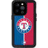 MLB Texas Rangers Split iPhone 15 Pro Waterproof Case