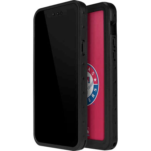 MLB Texas Rangers Split iPhone 15 Pro Waterproof Case