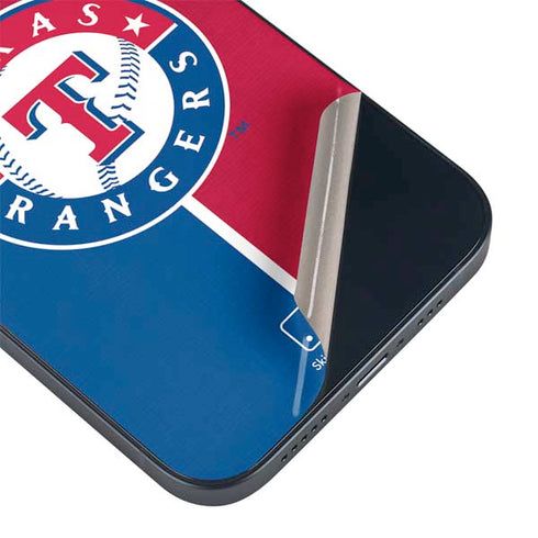 MLB Texas Rangers Split iPhone 15 Skin