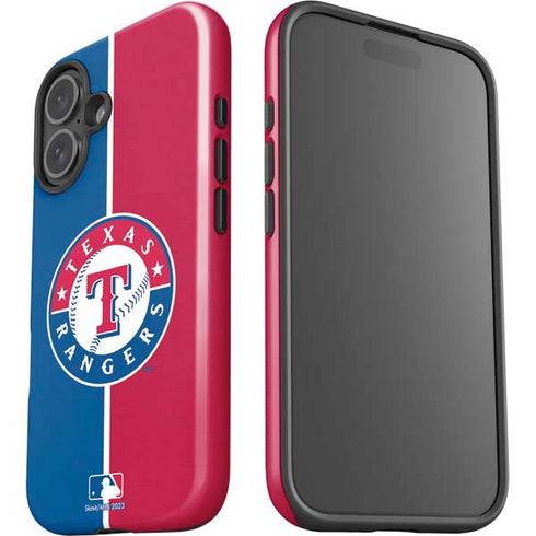MLB Texas Rangers Split iPhone 16 Impact Case