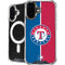MLB Texas Rangers Split iPhone 16 MagSafe Case