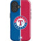 MLB Texas Rangers Split iPhone 16 Plus Impact Case