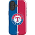 MLB Texas Rangers Split iPhone 16 Plus Magsafe Impact Case