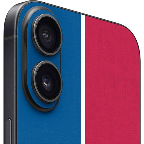 MLB Texas Rangers Split iPhone 16 Plus Skin