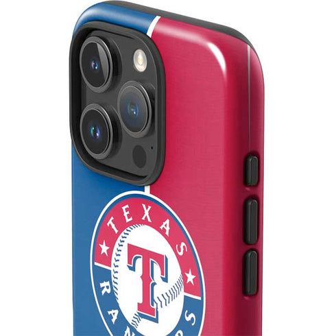 MLB Texas Rangers Split iPhone 16 Pro Impact Case
