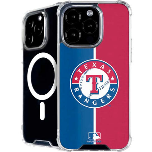 MLB Texas Rangers Split iPhone 16 Pro MagSafe Case