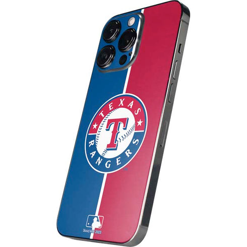 MLB Texas Rangers Split iPhone 16 Pro Skin