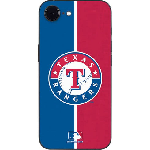 MLB Texas Rangers Split iPhone 16e Skin