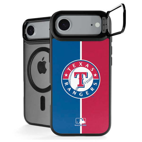 MLB Texas Rangers Split iPhone 17 Air Kickstand Case