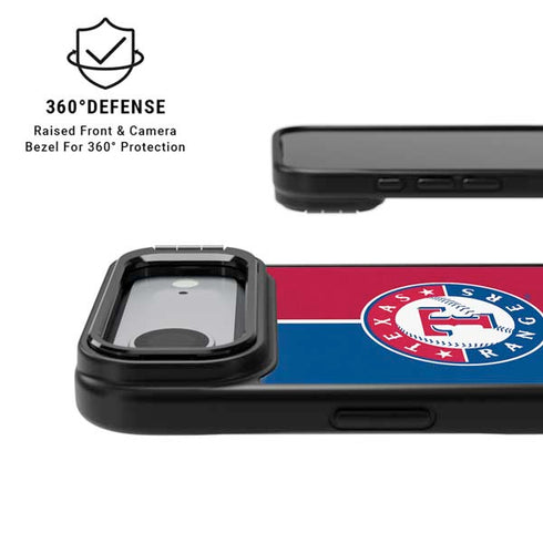MLB Texas Rangers Split iPhone 17 Air Kickstand Case