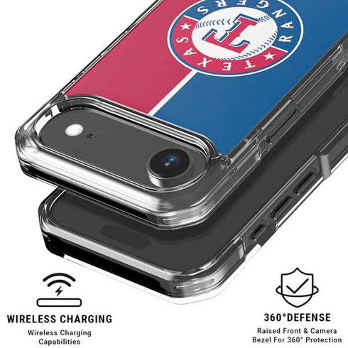 MLB Texas Rangers Split iPhone 17 Air MagSafe Case