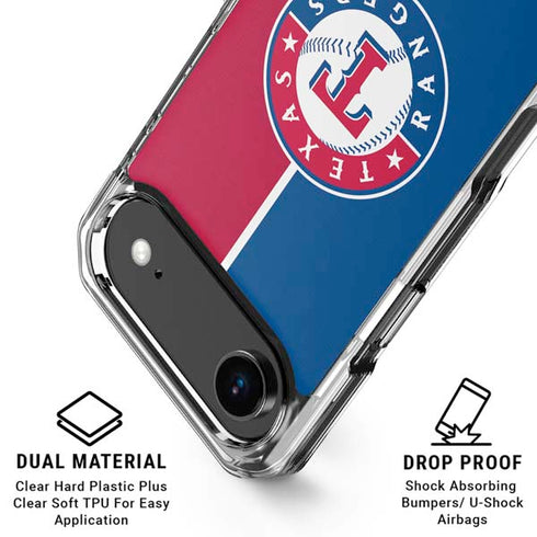 MLB Texas Rangers Split iPhone 17 Air MagSafe Case