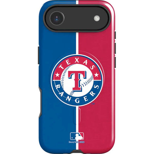 MLB Texas Rangers Split iPhone 17 Air Magsafe Impact Case